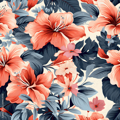 Seamless floral pattern flowers for wrappers, wallpapers, postcards,fabric, greeting cards, wedding invites, romantic events.
