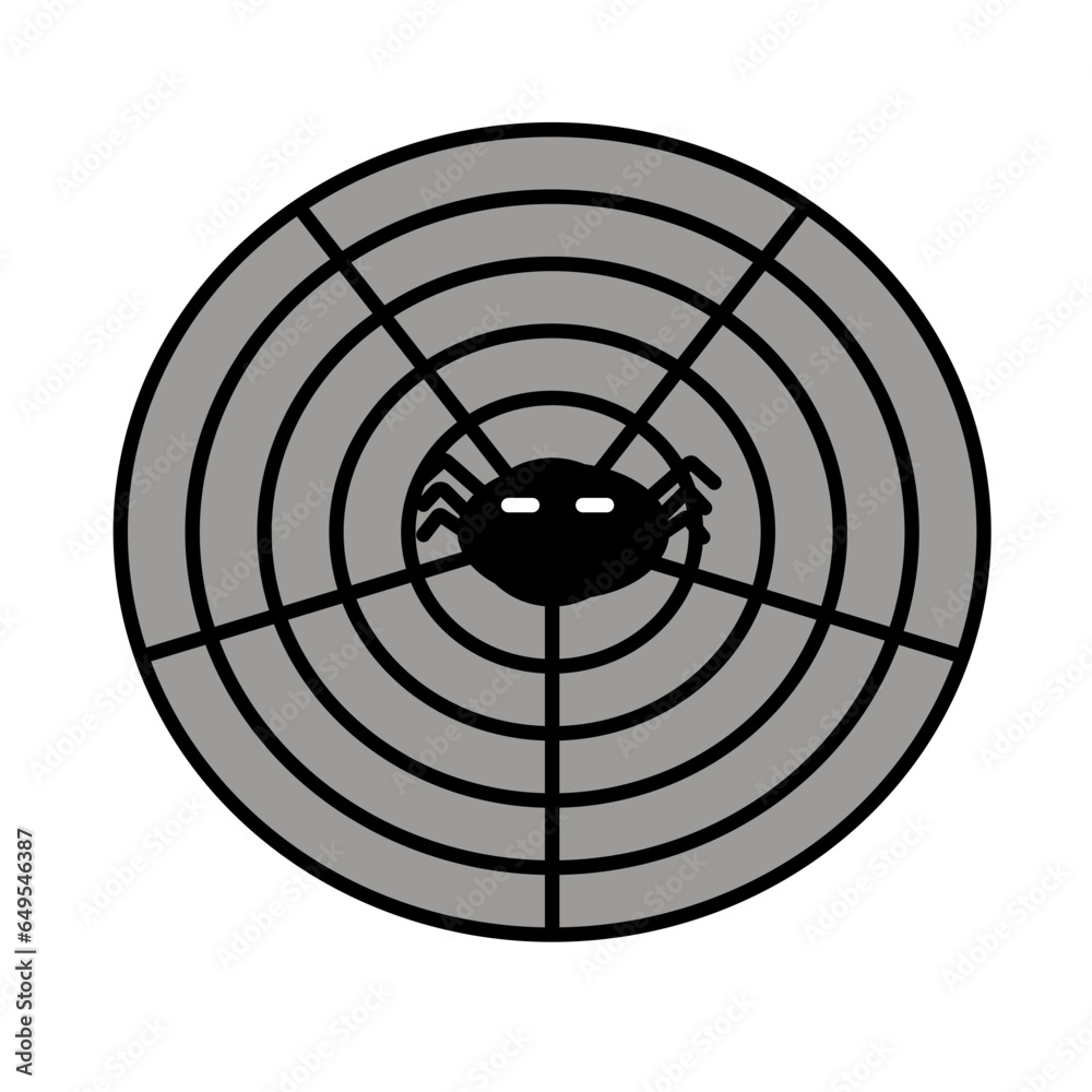 spider and spider web for Halloween spider and spider web for Halloween