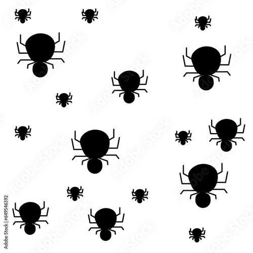 spider and spider web for Halloween