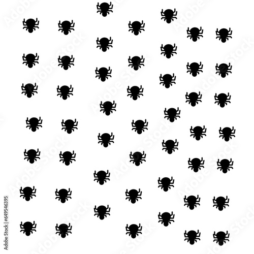 spider and spider web for Halloween