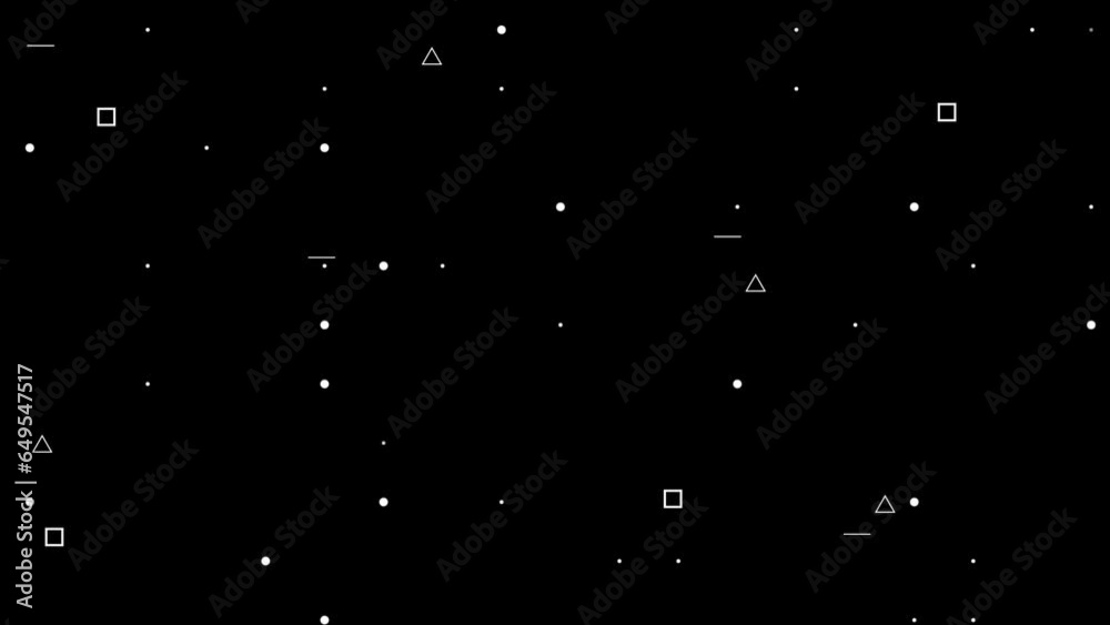 Super cool posterize frames multi shapes geometrical slideshow background