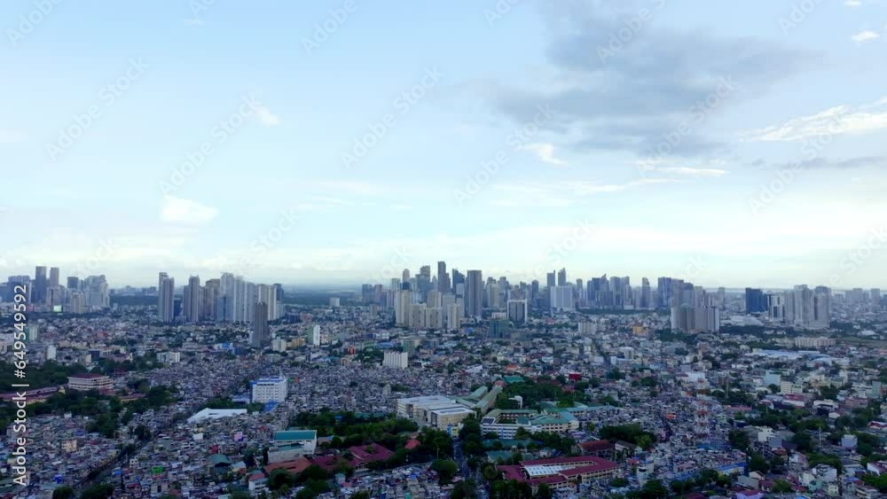Bonifacio Global city (BGC) and Makati city 4k Aerial Bonifacio Global city (BGC) and Makati city 4k Aerial
