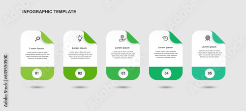 Infographic vector element 