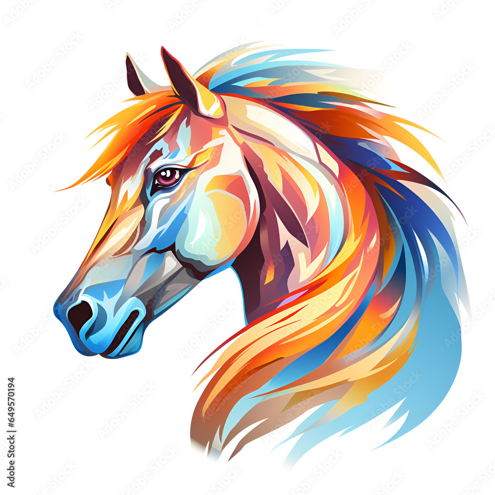 Artistic Style Horse Drawing