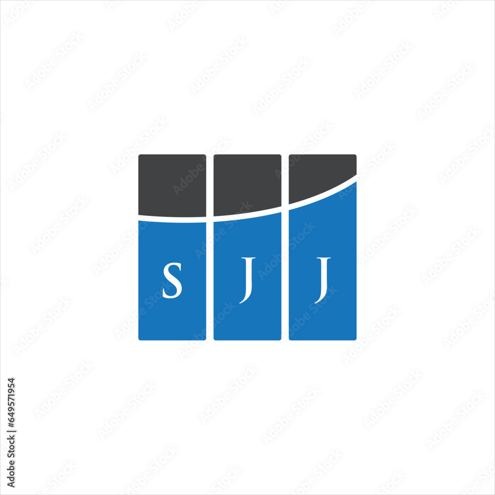 SJJ letter logo design on white background. SJJ creative initials letter logo concept. SJJ letter design. SJJ letter logo design on white background. SJJ creative initials letter logo concept. SJJ letter design.