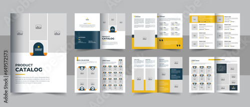 Creative Product Catalog or Catalogue Design template, Company product catalogue design template, Minimalist product brochure layout