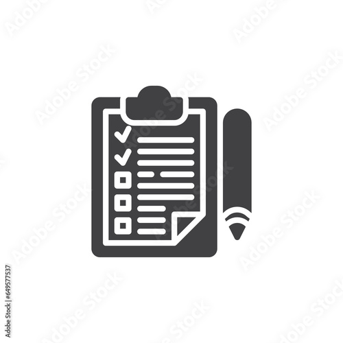 Business requirements document vector icon