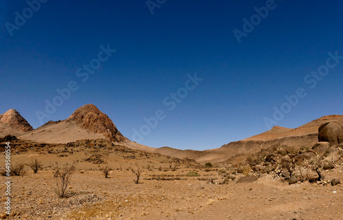 Valle e antico Ksar di Timkyet, Marocco. regione di Tizerkine, Marocco. Africa del nord