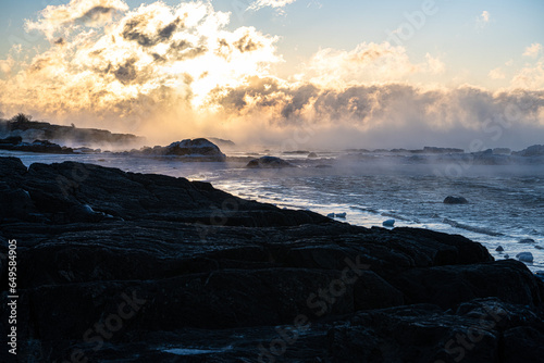 -40F Sunrise on the Coast of Maine