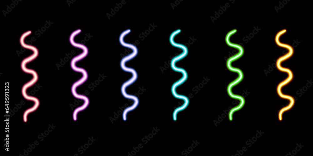 glowing stripe desktop icon, neon ribbons sticker, neon figure, glowing figure, neon geometrical figures glowing stripe desktop icon, neon ribbons sticker, neon figure, glowing figure, neon geometrical figures