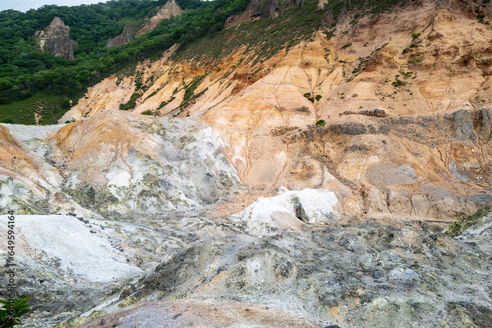 Fototapeta premium 登別温泉 地獄谷
