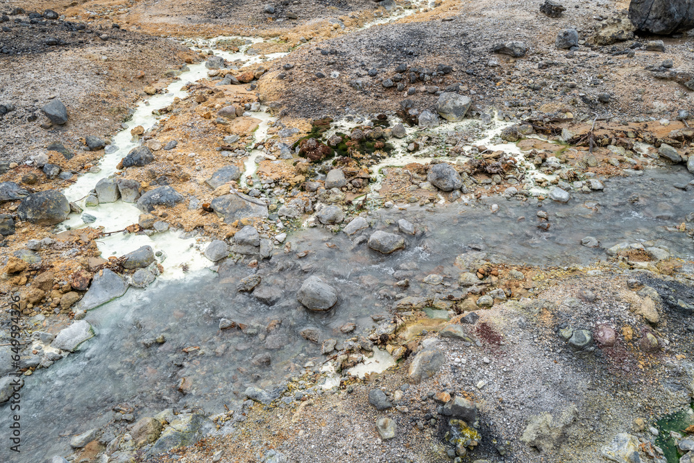 登別温泉　地獄谷