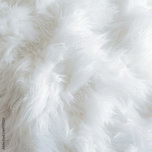 white soft fluffy fur wool texture background