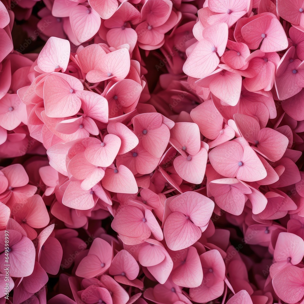 hydrangea flowers background 