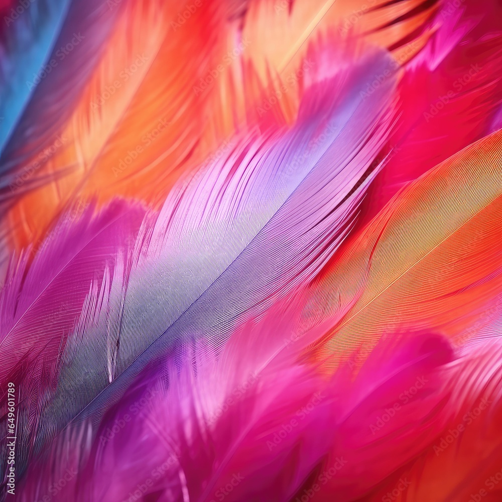 Soft feather Surface background colorful tones Soft feather Surface background colorful tones