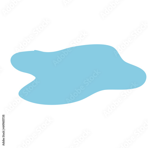 puddle water blob