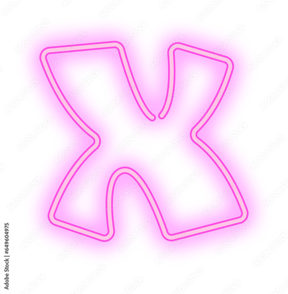 Neon Pink color letters Neon Pink color letters