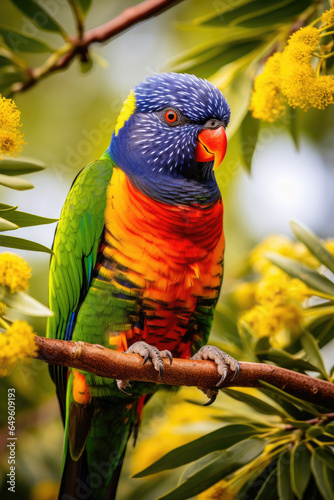 Rainbow Lorikeet in the wild