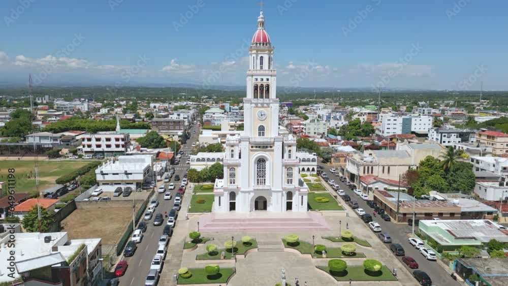 Facade of Sacred Heart of Jesus Church or Iglesia Sagrado Corazón De ...