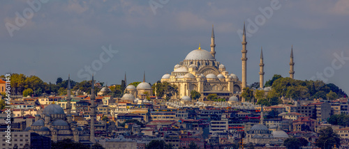 Famous Rustem Pasha Mosque, New Mosque and Suleymaniye Mosque, Bosphorus, 
