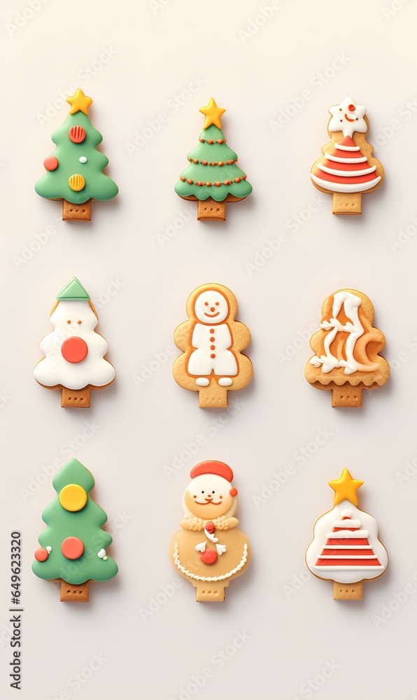 コルクのクリスマスセット(3Dピクト) コルクのクリスマスセット(3Dピクト)