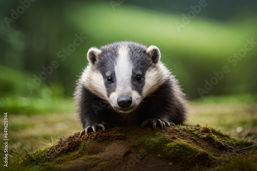 raccoon in the woods © sehar