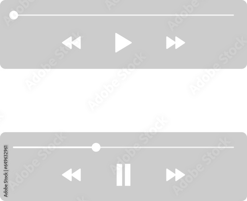 Seek bar for video or music players