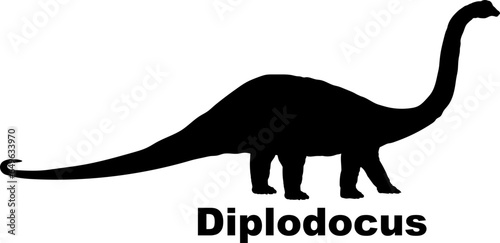 Diplodocus Dinosaur silhouette dinosaur monogram dinosaur species dinosaur breed types of dinosaurs, types of dinosaurs, dinosaur monogram, dinosaur breed