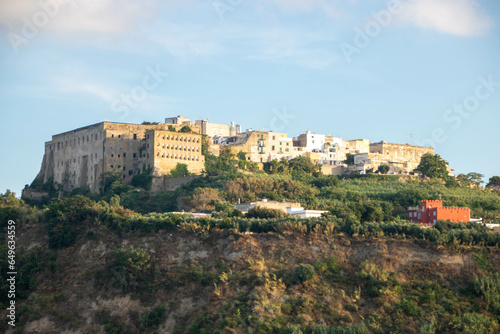 The island of Procida with the former prison