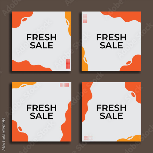 Social media post template. Great for backgrounds, sales promotions, product marketing, flyers, banners, internet advertising, internet marketing etc. Editable