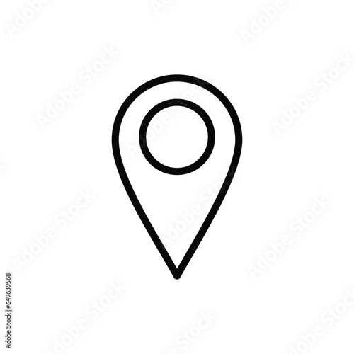 pin maps icon design, illustration design