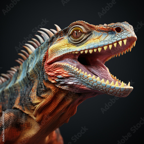 reptile animal theme design illustration