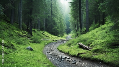  photo of a serene forest clearing