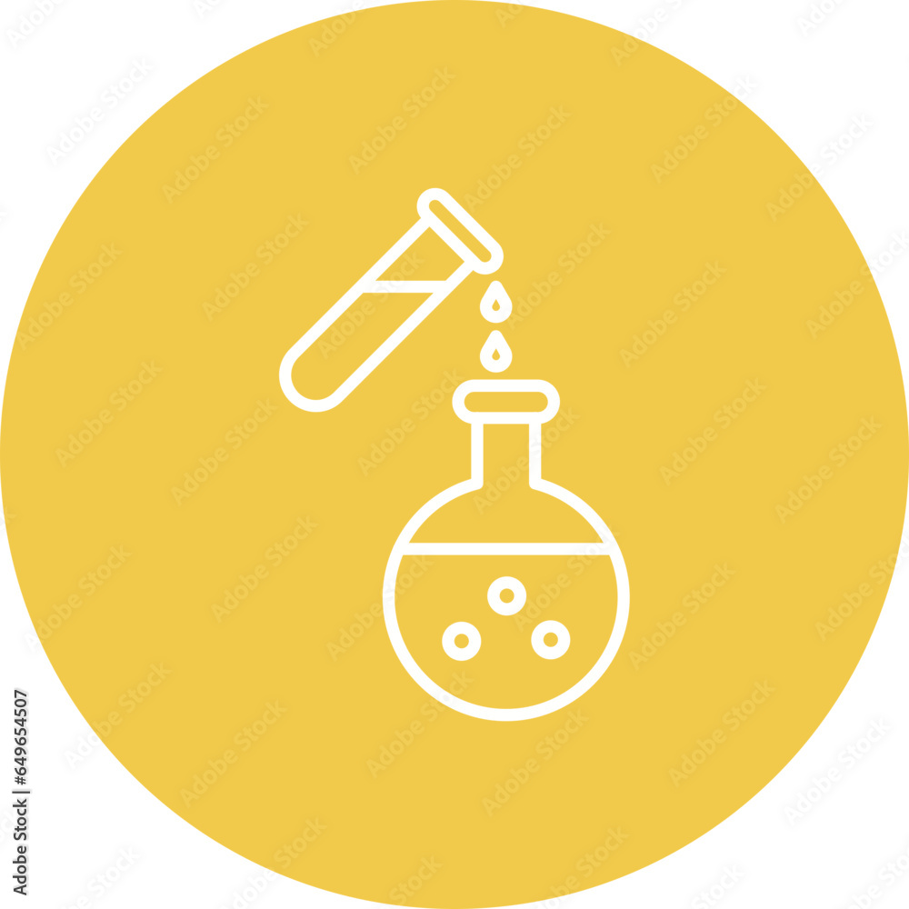 Chemical Experiment Icon Chemical Experiment Icon