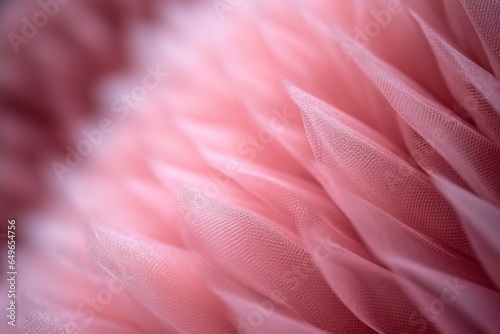 Pink tulle ballet dress background with copy space