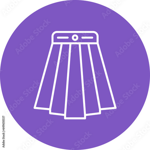 Long Skirt Icon