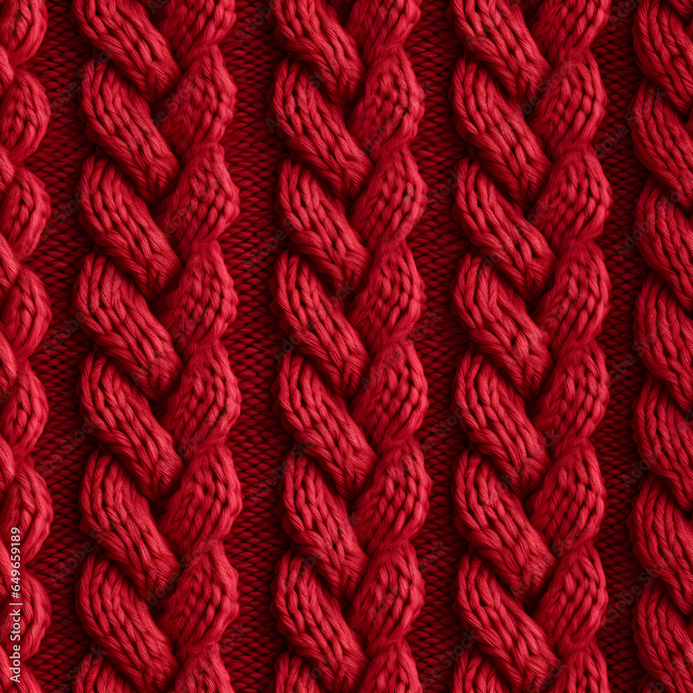 red wool texture