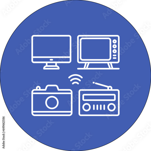 Mass Media Icon
