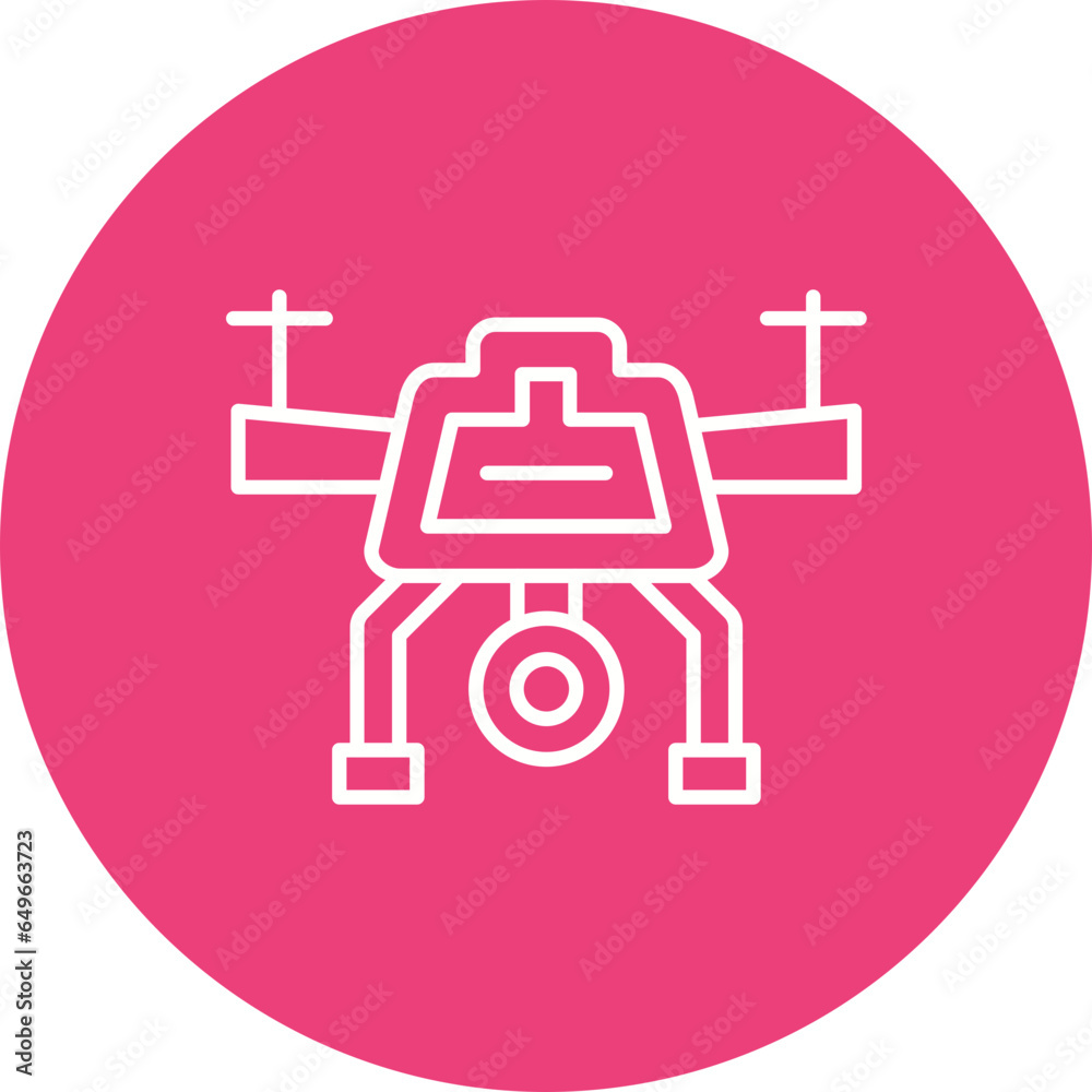 Camera Drone Icon Camera Drone Icon