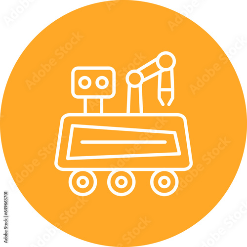 Mars Rover Icon