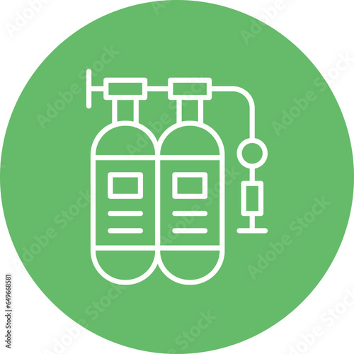 Biogas Cylinder Icon