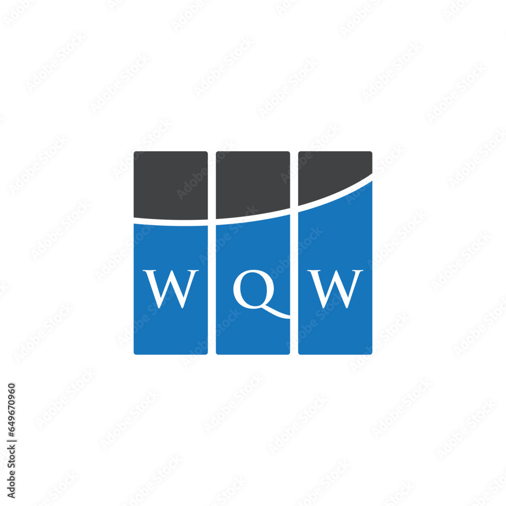 WQW letter logo design on white background. WQW creative initials letter logo concept. WQW letter design. WQW letter logo design on white background. WQW creative initials letter logo concept. WQW letter design.