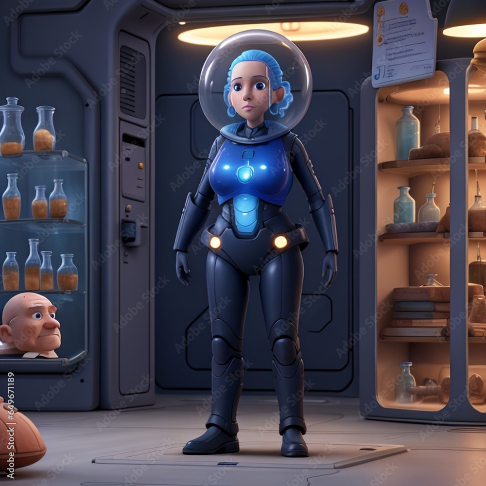 Animation character Animation character
