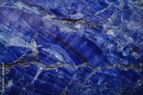 Lapis Lazuli: A Captivating Display of Ancient Persian Craftsmanship, Exuding Elegance and Serenity with its Mesmerizing Ultramarine Background Texture.