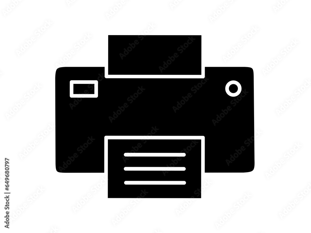 printer icon vector with trendy design printer icon vector with trendy design