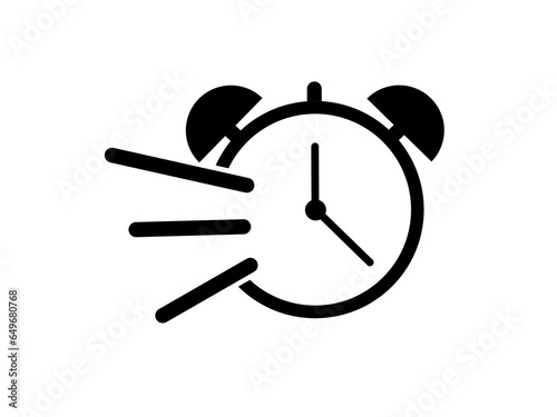 fast time icon with simple design.express delivery icon