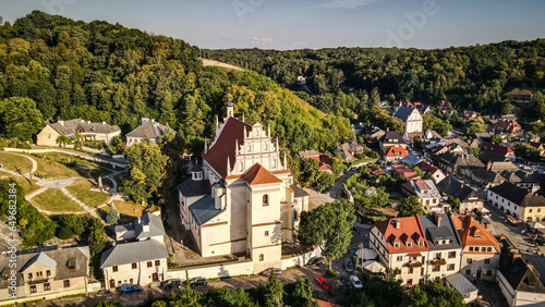 Fotografie The aerial view of Kazimierz Dolny in Poland