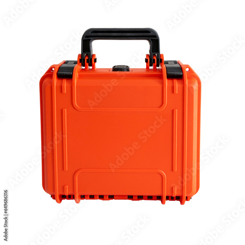 Obraz na płótnie valise étanche fermée, sur fond transparent