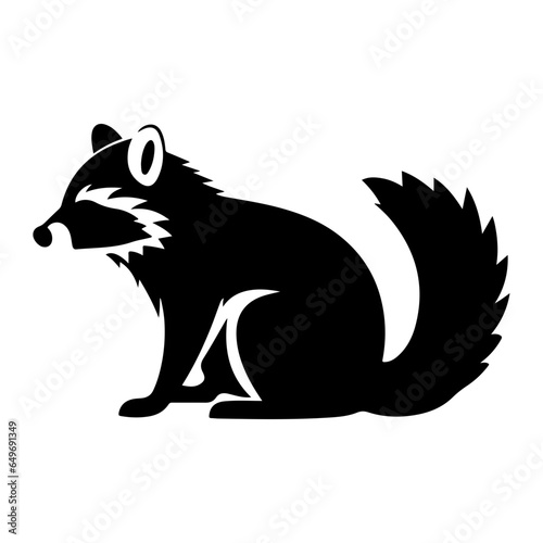 racoon silhouette
