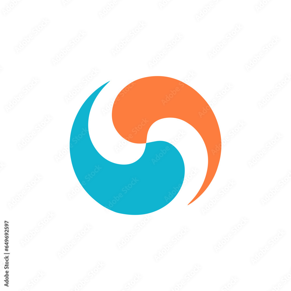 abstract circle logo abstract circle logo